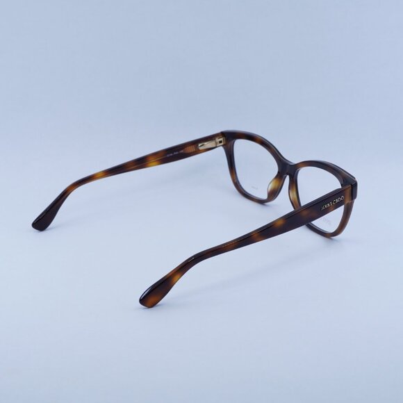 Jimmy Choo JC146 0PUU 00 Eyeglasses Animal Havana 53mm Square Frame - Picture 10 of 11